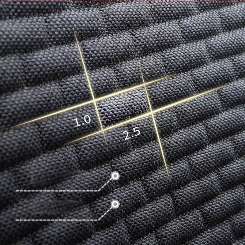 Perna de scaun auto, set din trei piese, banchetă din spate, toate sezoanele, suprafață din poliester