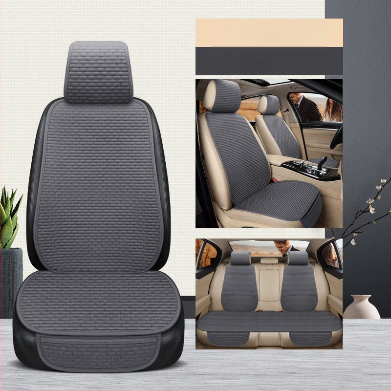 Perna de scaun auto, set din trei piese, banchetă din spate, toate sezoanele, suprafață din poliester