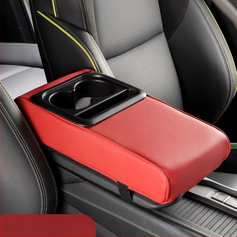 Realmas Universālais auto roku balsta paliktnis ar krūzes turētāju, ādas virsma, pielāgojams, svars 0,4 kg