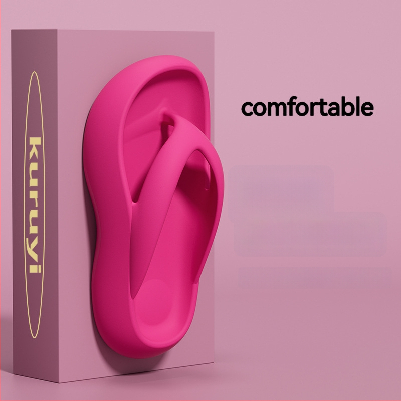 Summertaste flip-flop'ai, EVA viršus ir padas, injekciškai formuotas padas, kvėpuojančios ir atsparios vandeniui, 0,18 kg