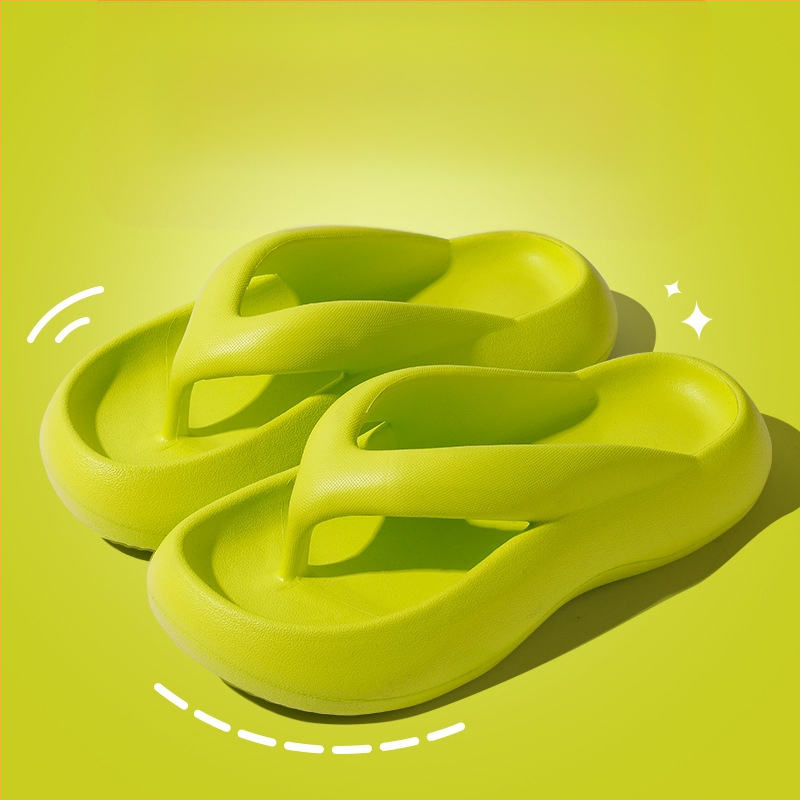 Summertaste flip-flop'ai, EVA viršus ir padas, injekciškai formuotas padas, kvėpuojančios ir atsparios vandeniui, 0,18 kg