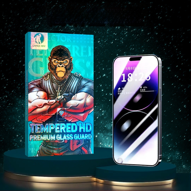 Προστασία οθόνης από tempered γυαλί για iPhone 14 Pro Max – εμπρόσθια, HD, πλήρης οθόνη, ανθεκτικό στη θραύση