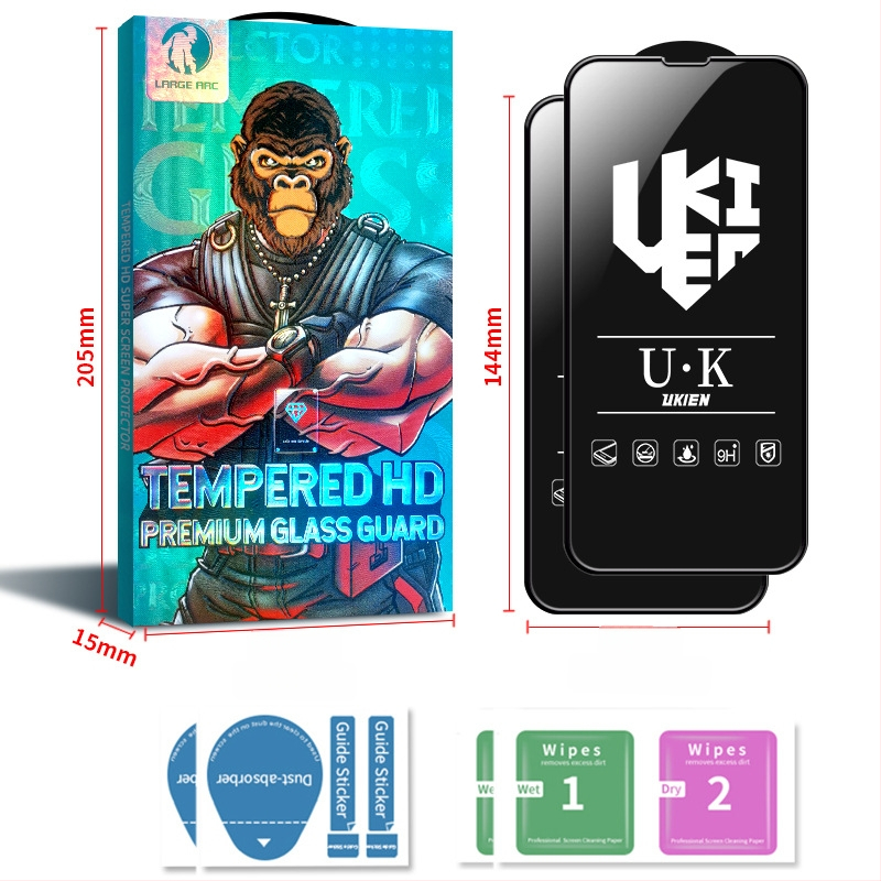 Προστασία οθόνης από tempered γυαλί για iPhone 14 Pro Max – εμπρόσθια, HD, πλήρης οθόνη, ανθεκτικό στη θραύση