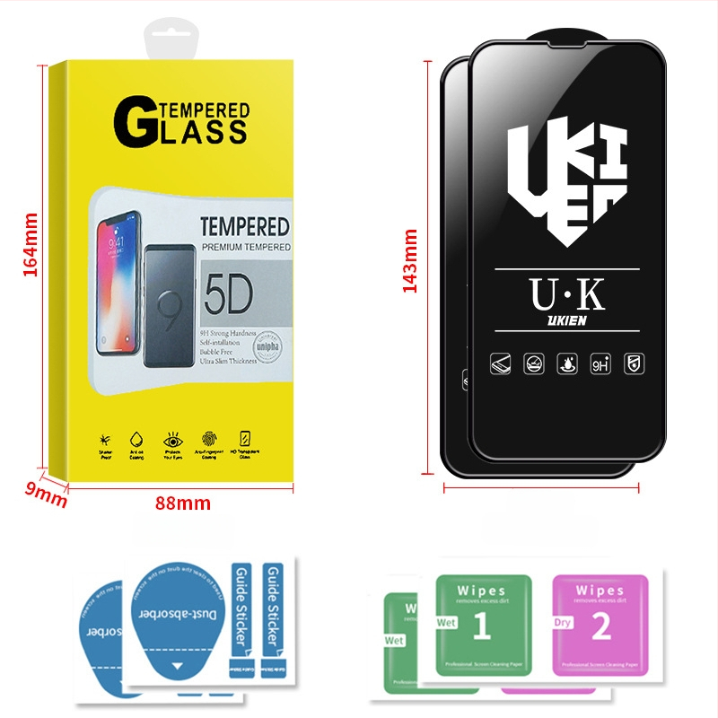 Προστασία οθόνης από tempered γυαλί για iPhone 14 Pro Max – εμπρόσθια, HD, πλήρης οθόνη, ανθεκτικό στη θραύση