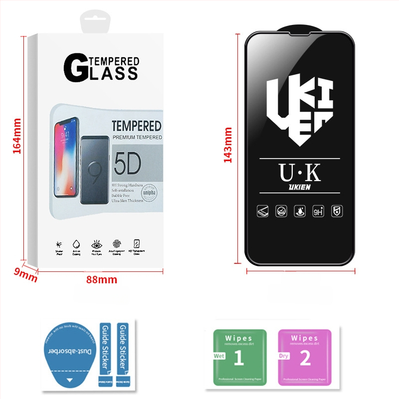 Προστασία οθόνης από tempered γυαλί για iPhone 14 Pro Max – εμπρόσθια, HD, πλήρης οθόνη, ανθεκτικό στη θραύση