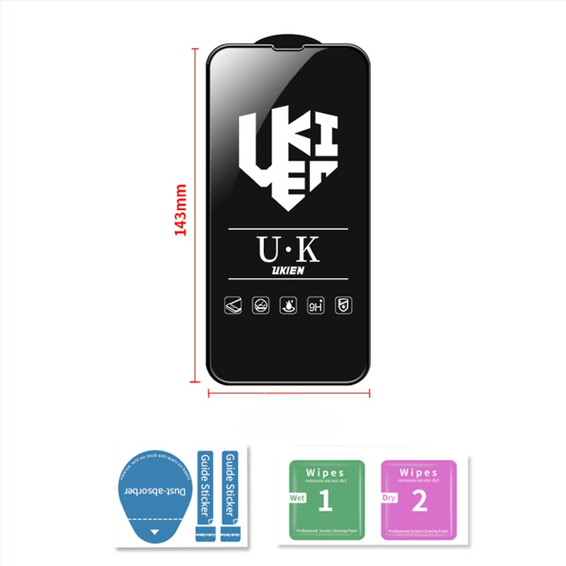 Προστασία οθόνης από tempered γυαλί για iPhone 14 Pro Max – εμπρόσθια, HD, πλήρης οθόνη, ανθεκτικό στη θραύση