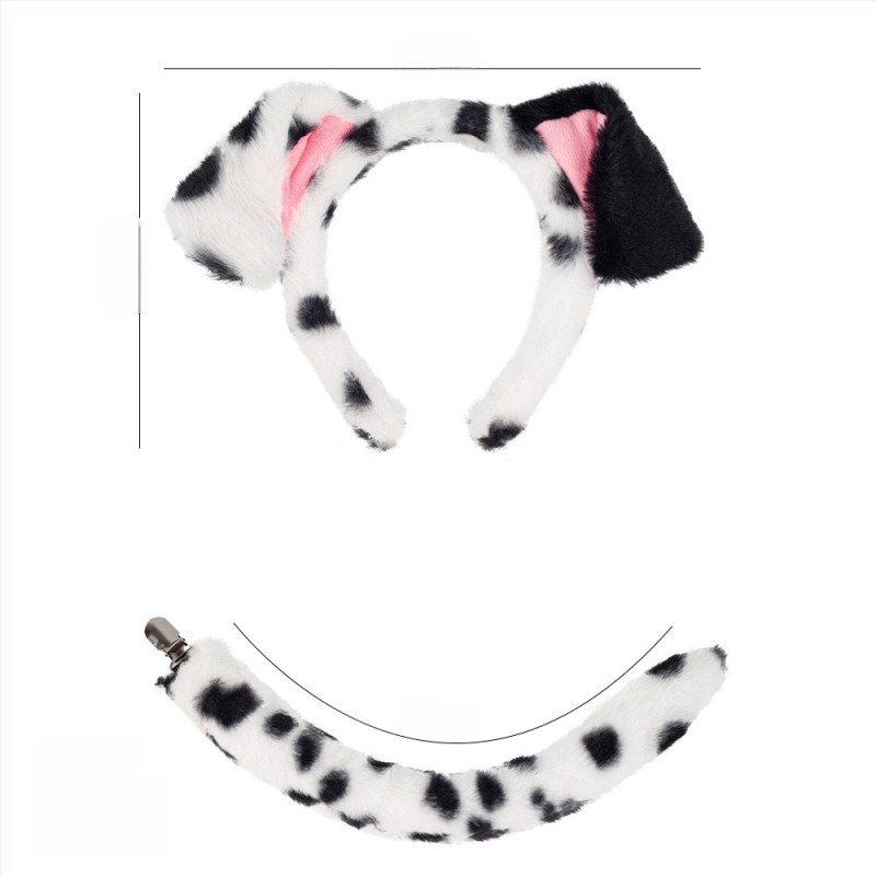 Pliušpeavõru dalmaatsia motiiviga – käsitöö, segamaterjalid, unisex, kevad 2025