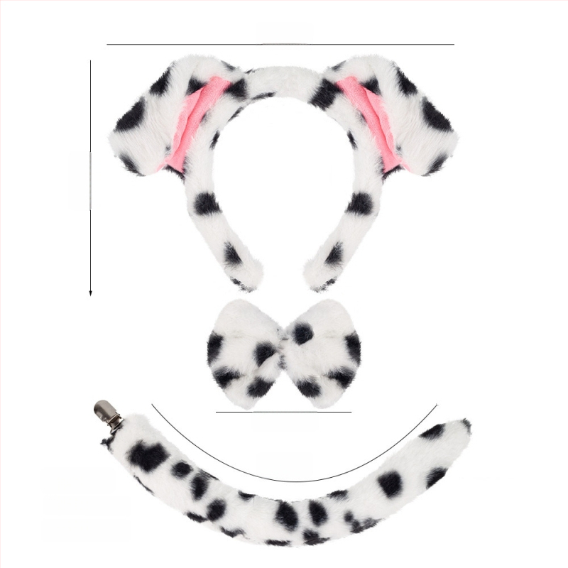 Pliušpeavõru dalmaatsia motiiviga – käsitöö, segamaterjalid, unisex, kevad 2025