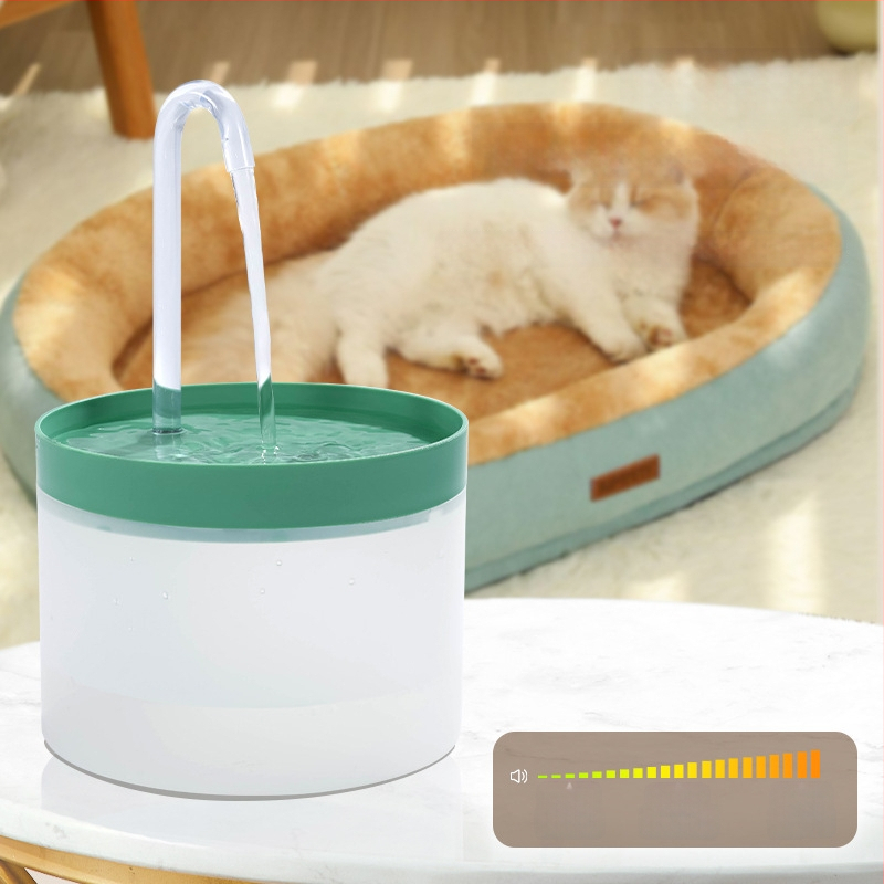 Умно устройство за пиене на вода за домашни любимци — котки и кучета, модел 449, разглобяемо, автоматична циркулация и филтрация