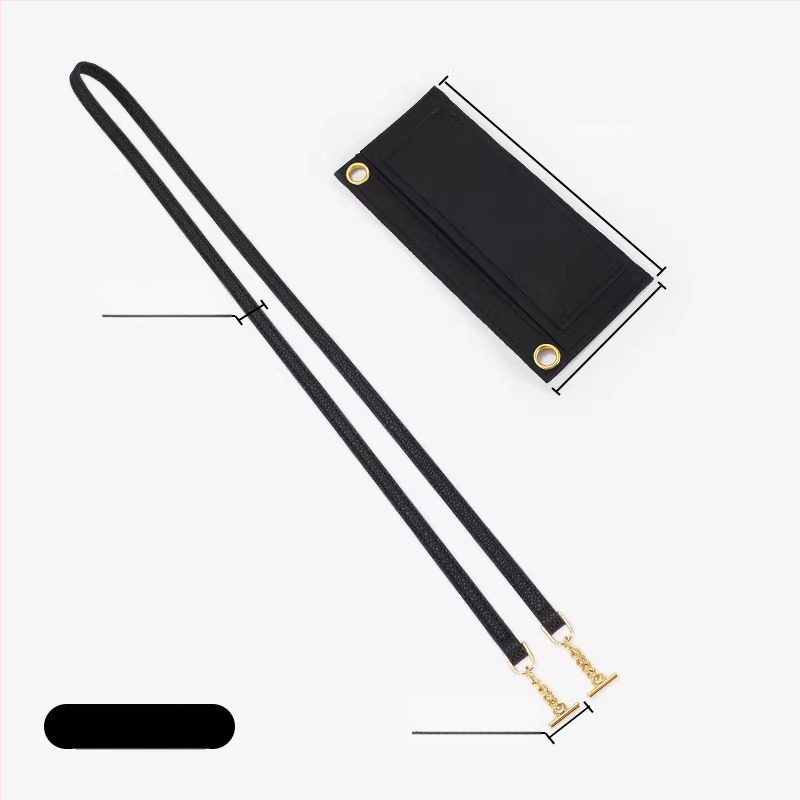 Kamani pečių juosta per transformuojamą piniginę su metalo grandine – rankinės/pečių juosta, ruduo 2023