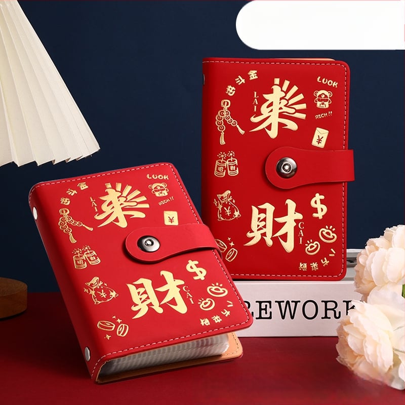 Бележник Jing yan - изкуствена кожа, прозрачни вътрешни страници, 100-200 страници, ретро/минималистичен/нишов стил