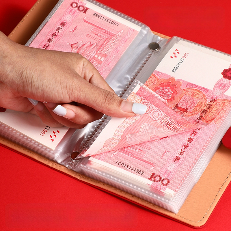 Бележник Jing yan - изкуствена кожа, прозрачни вътрешни страници, 100-200 страници, ретро/минималистичен/нишов стил