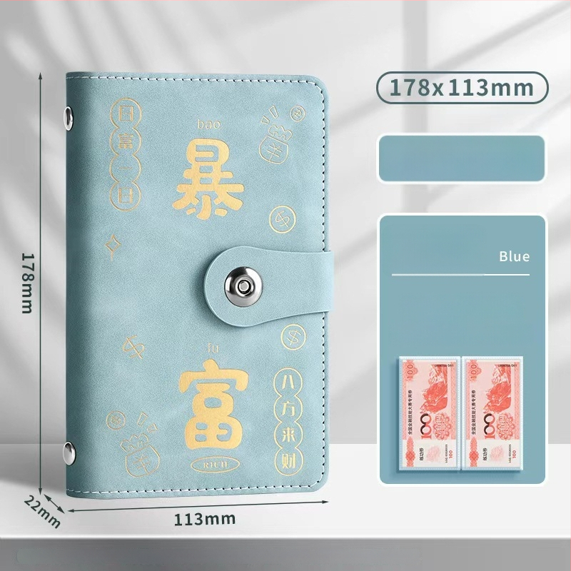 Бележник Jing yan - изкуствена кожа, прозрачни вътрешни страници, 100-200 страници, ретро/минималистичен/нишов стил