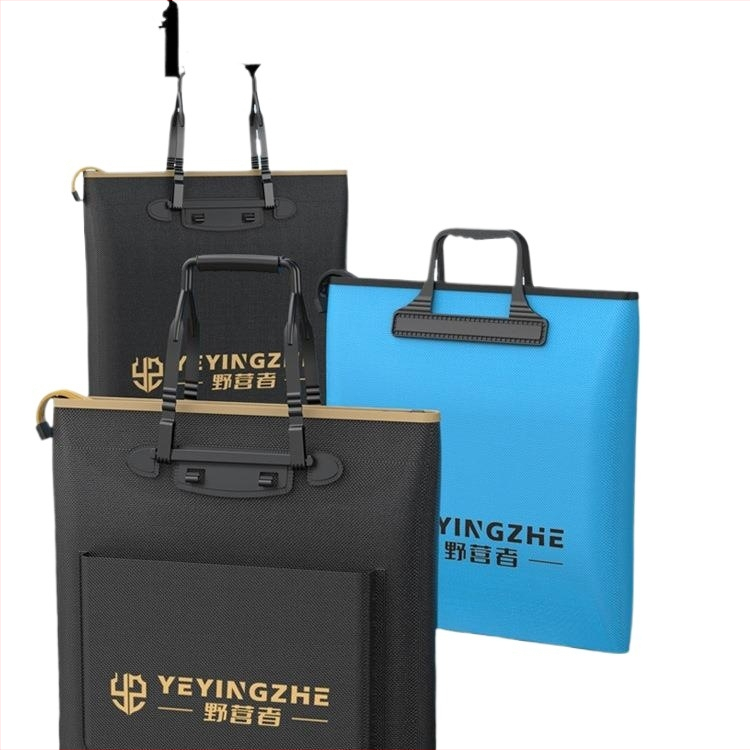 Портативна чанта за риболовно оборудване с дръжка, водоустойчива и усилена; Марка: Other; Материал: коприна; Номер на изделието: F98SHH7869MT98; Произход: Китай