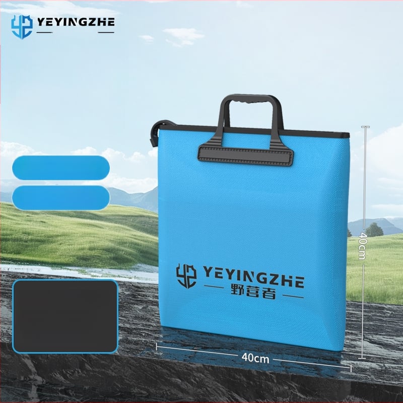 Портативна чанта за риболовно оборудване с дръжка, водоустойчива и усилена; Марка: Other; Материал: коприна; Номер на изделието: F98SHH7869MT98; Произход: Китай