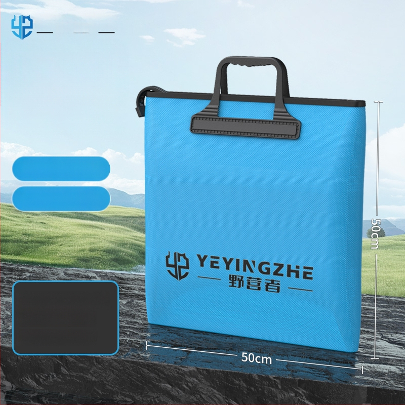 Портативна чанта за риболовно оборудване с дръжка, водоустойчива и усилена; Марка: Other; Материал: коприна; Номер на изделието: F98SHH7869MT98; Произход: Китай