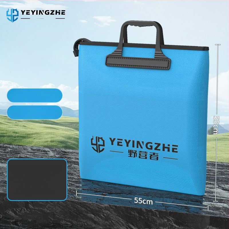 Портативна чанта за риболовно оборудване с дръжка, водоустойчива и усилена; Марка: Other; Материал: коприна; Номер на изделието: F98SHH7869MT98; Произход: Китай