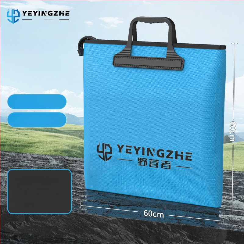 Портативна чанта за риболовно оборудване с дръжка, водоустойчива и усилена; Марка: Other; Материал: коприна; Номер на изделието: F98SHH7869MT98; Произход: Китай