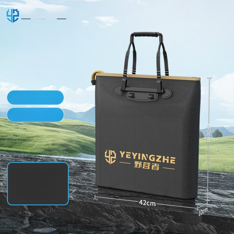 Портативна чанта за риболовно оборудване с дръжка, водоустойчива и усилена; Марка: Other; Материал: коприна; Номер на изделието: F98SHH7869MT98; Произход: Китай