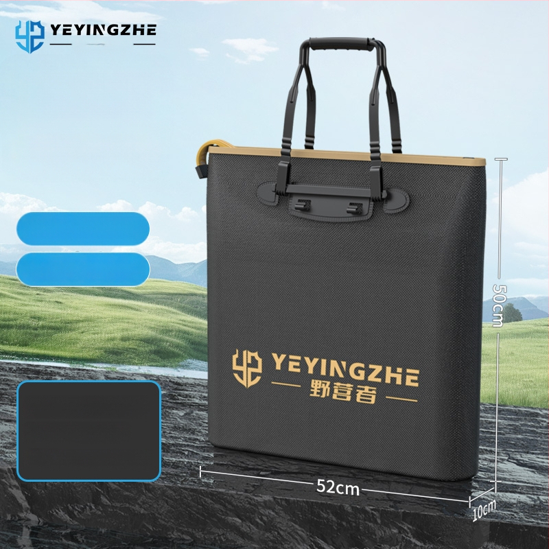 Портативна чанта за риболовно оборудване с дръжка, водоустойчива и усилена; Марка: Other; Материал: коприна; Номер на изделието: F98SHH7869MT98; Произход: Китай