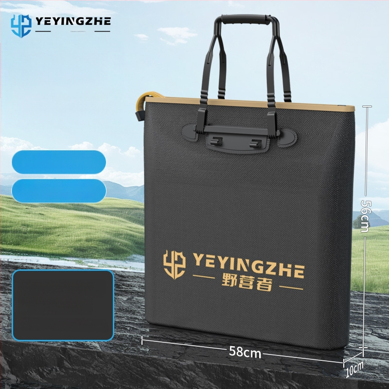 Портативна чанта за риболовно оборудване с дръжка, водоустойчива и усилена; Марка: Other; Материал: коприна; Номер на изделието: F98SHH7869MT98; Произход: Китай