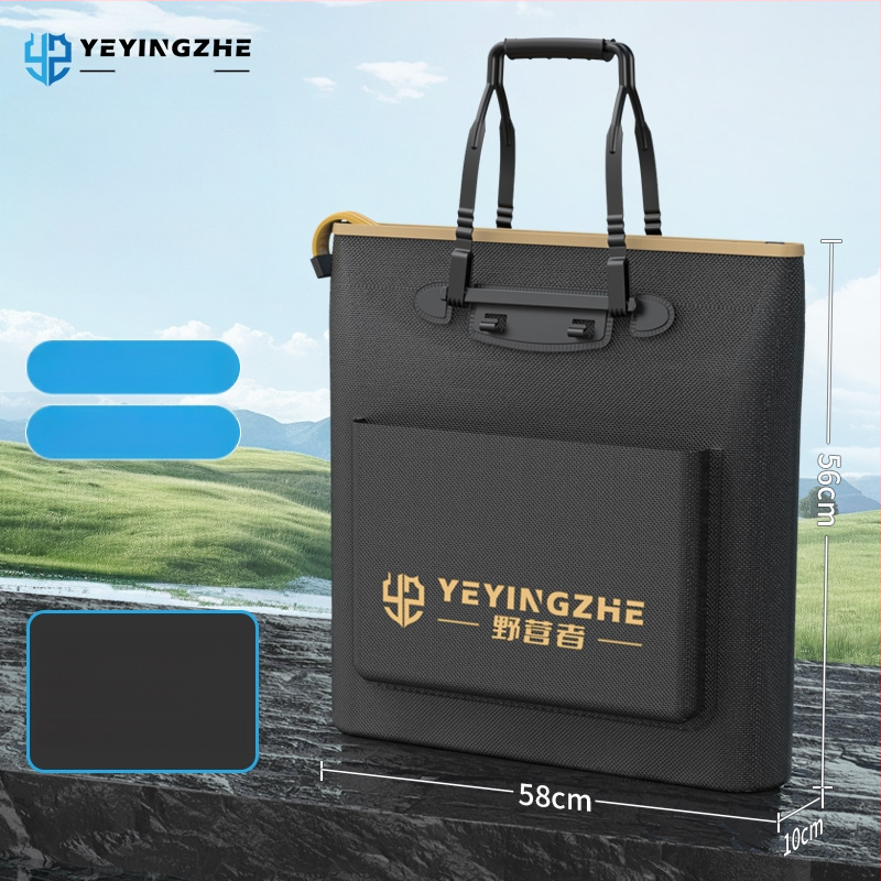 Портативна чанта за риболовно оборудване с дръжка, водоустойчива и усилена; Марка: Other; Материал: коприна; Номер на изделието: F98SHH7869MT98; Произход: Китай