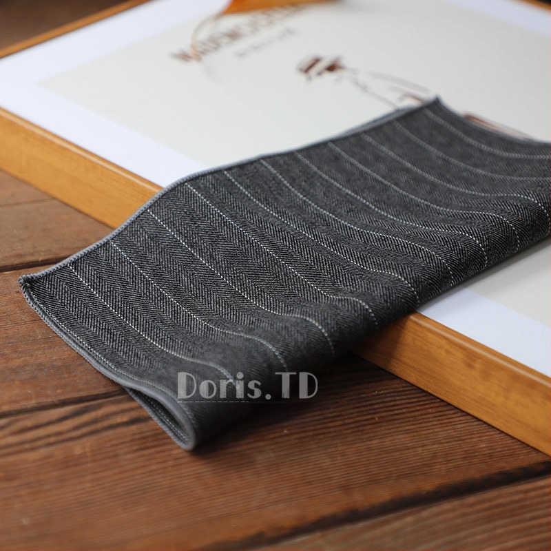 Batistă de buzunar pentru sacou, stil coreean, textură groasă de tip lână (Material: fir poliester; Stil: lână sintetică; Sezon: vară 2023; Ambalare: en gros)