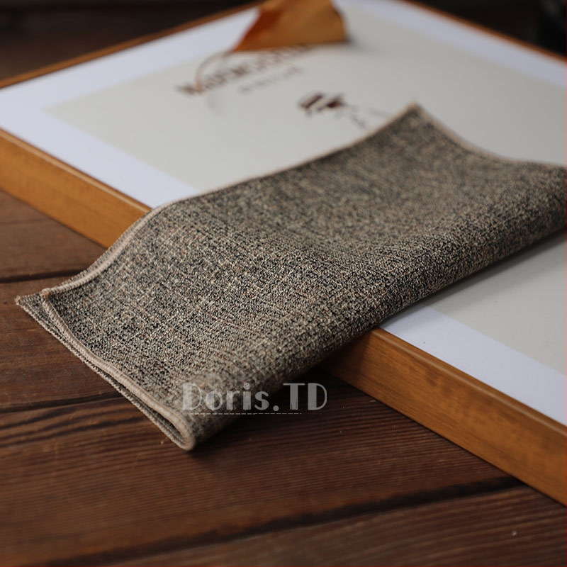Batistă de buzunar pentru sacou, stil coreean, textură groasă de tip lână (Material: fir poliester; Stil: lână sintetică; Sezon: vară 2023; Ambalare: en gros)