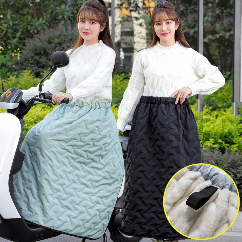 Електрическа ветроустойчива пола за превозни средства с велурена подплата и дебели топли наколенници, ветроустойчива и водоустойчива мотоциклетна пола, унисекс — Powerful Factory, на склад, Лято 2021