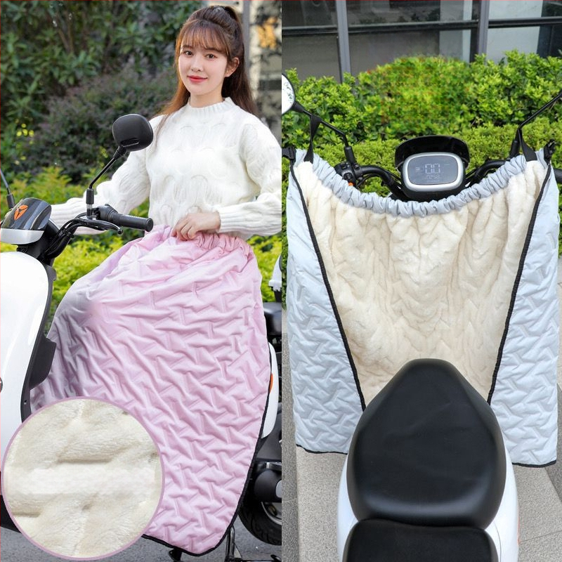 Електрическа ветроустойчива пола за превозни средства с велурена подплата и дебели топли наколенници, ветроустойчива и водоустойчива мотоциклетна пола, унисекс — Powerful Factory, на склад, Лято 2021