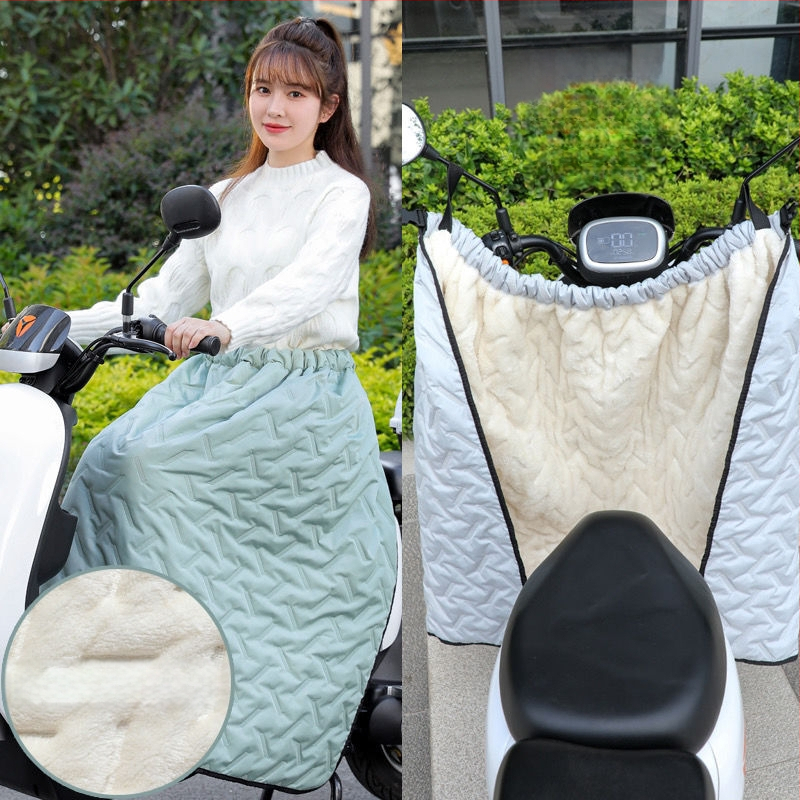 Електрическа ветроустойчива пола за превозни средства с велурена подплата и дебели топли наколенници, ветроустойчива и водоустойчива мотоциклетна пола, унисекс — Powerful Factory, на склад, Лято 2021