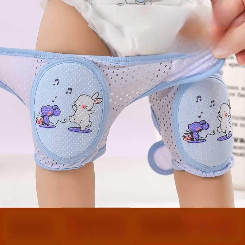 Бебешки коленни подложки – противохлъзгащи, дишащи, за пълзене и учене; марка Meet mian tong dou; за дете; пролет 2023; на склад