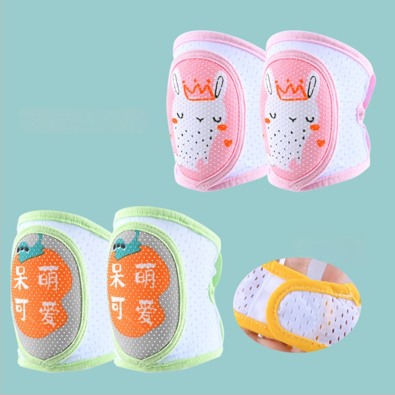 Бебешки коленни подложки – противохлъзгащи, дишащи, за пълзене и учене; марка Meet mian tong dou; за дете; пролет 2023; на склад