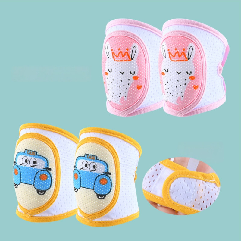 Бебешки коленни подложки – противохлъзгащи, дишащи, за пълзене и учене; марка Meet mian tong dou; за дете; пролет 2023; на склад