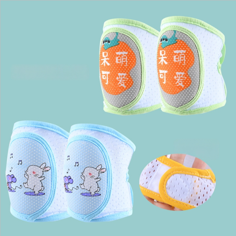 Бебешки коленни подложки – противохлъзгащи, дишащи, за пълзене и учене; марка Meet mian tong dou; за дете; пролет 2023; на склад