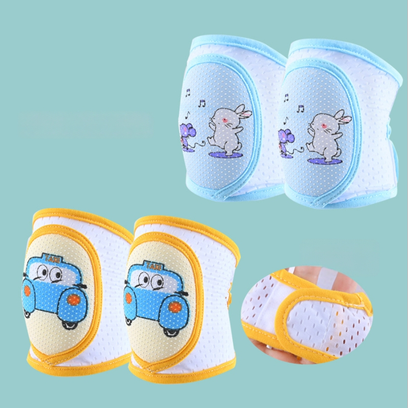 Бебешки коленни подложки – противохлъзгащи, дишащи, за пълзене и учене; марка Meet mian tong dou; за дете; пролет 2023; на склад