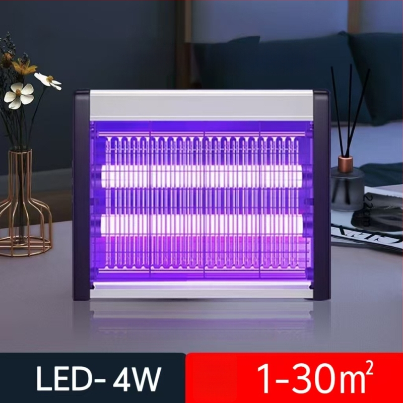 Kültéri szúnyogirtó lámpa UV-lámpával, alumínium hálóval, rozsdamentes acélszerkezettel, elektromos sokk-al történő ölés, lángálló, akkumulátor nélkül, 61 m² feletti területekre