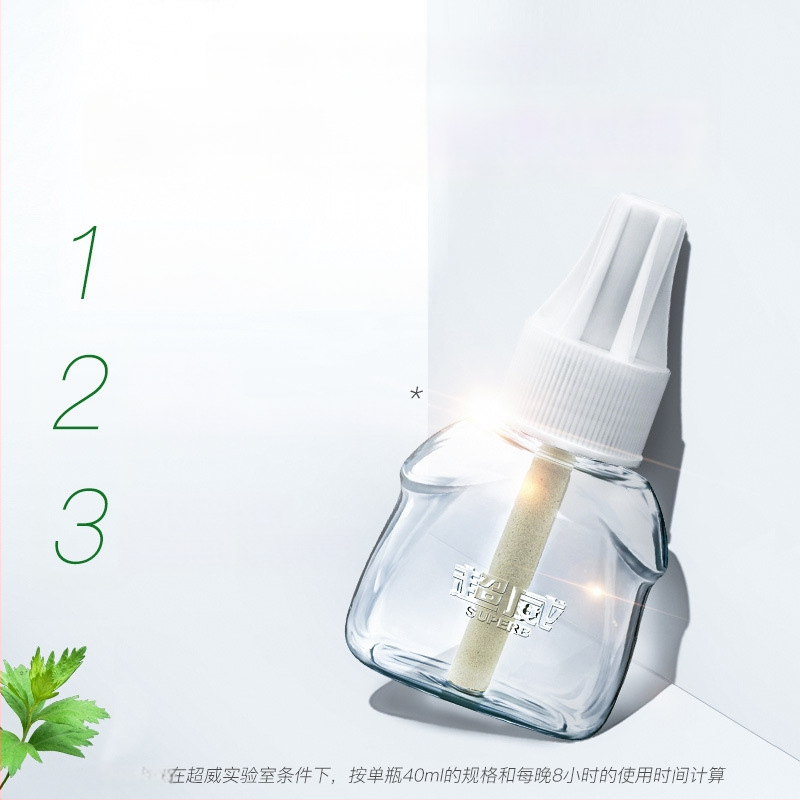 Elektromos szúnyogriasztó folyadék – Mugwort illatú, enyhe formula, egy üveg, 24 darab a dobozban, Növényvédő szer regisztrációs szám Wp20120071.