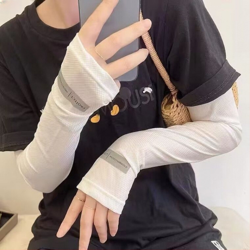 Manșete de vară pentru ciclism în aer liber – protecție solară, manșete răcoroase, protecție pentru ciclism și condus, în stoc