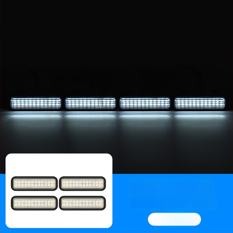 Tacoma централна светлина за решетка Takuma center net light, LED, ABS пластмаса, 12V, 1W, 500 lm