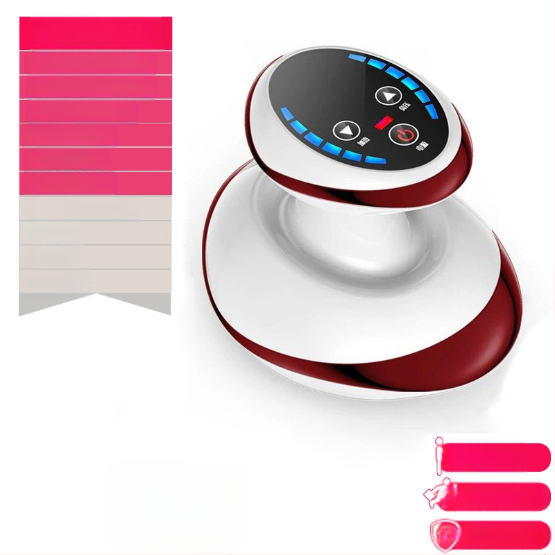 Elektriline massaažiaseade vaakumi ja kriimustamise funktsiooniga, mudel SWN-3301, USB toitide, temperatuuri reguleerimine 35–42°C, ABS korpus, 1200mAh aku