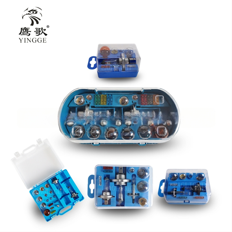 Комплект фарни крушки H1/H4/H7 за автомобили – 60W, 12V, 2000 lm, 3200K, модели 8/9/10/19/20/21/30