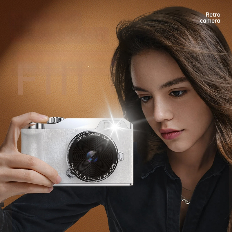 Selfie skaitmeninė kamera su CCD jutikliu 1/1.7'', 50MP, 8x optinis priartinimas, 2.7'' LCD