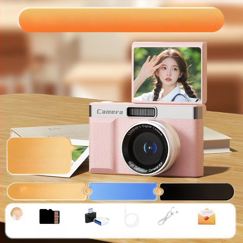 Selfie kamera z06 su 24MP CMOS jutikliu 1/2.3in, 8x optinis priartinimas, pasukamas 2,3in LCD ekranas, periskopinis objektyvas, elektroninė vaizdo stabilizacija