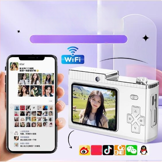 Retro CCD skaitmeninis fotoaparatas su 3x optiniu priartinimu, įėjimo lygio modelis, CCD jutiklis