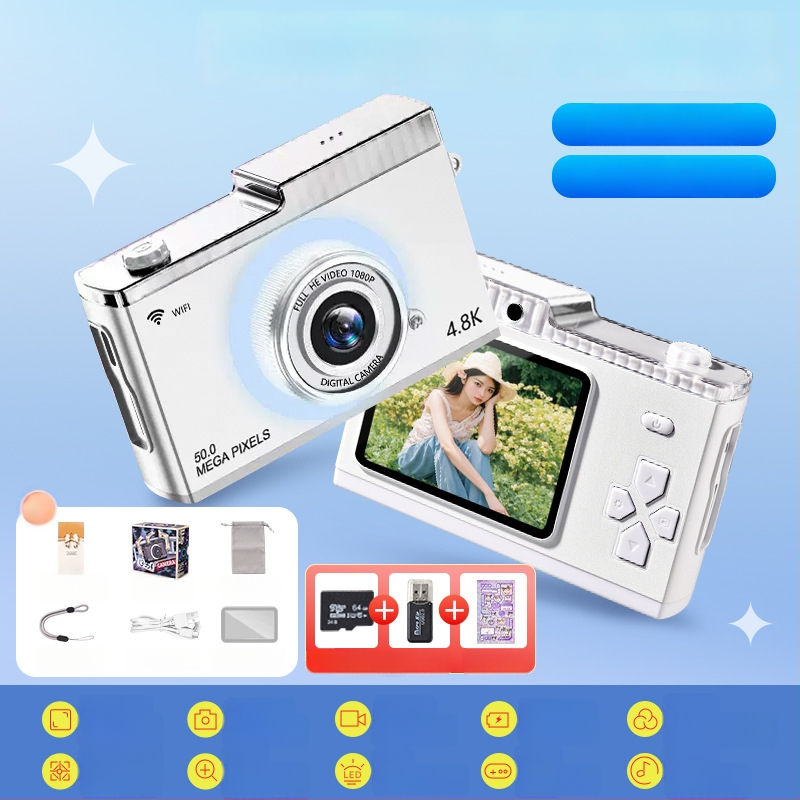 Retro CCD skaitmeninis fotoaparatas su 3x optiniu priartinimu, įėjimo lygio modelis, CCD jutiklis