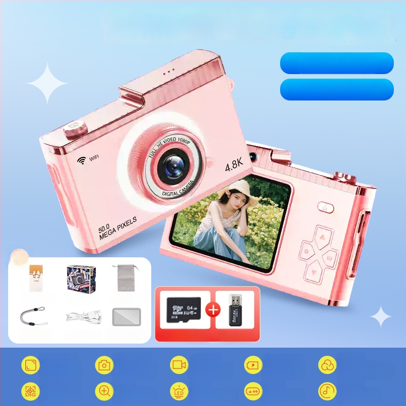 Retro CCD skaitmeninis fotoaparatas su 3x optiniu priartinimu, įėjimo lygio modelis, CCD jutiklis