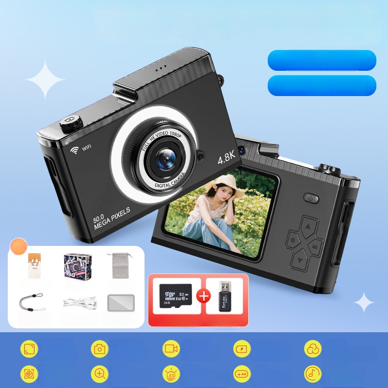 Retro CCD skaitmeninis fotoaparatas su 3x optiniu priartinimu, įėjimo lygio modelis, CCD jutiklis