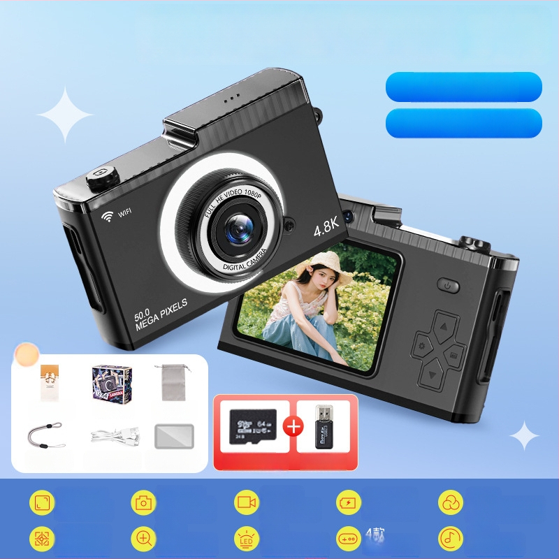 Retro CCD skaitmeninis fotoaparatas su 3x optiniu priartinimu, įėjimo lygio modelis, CCD jutiklis