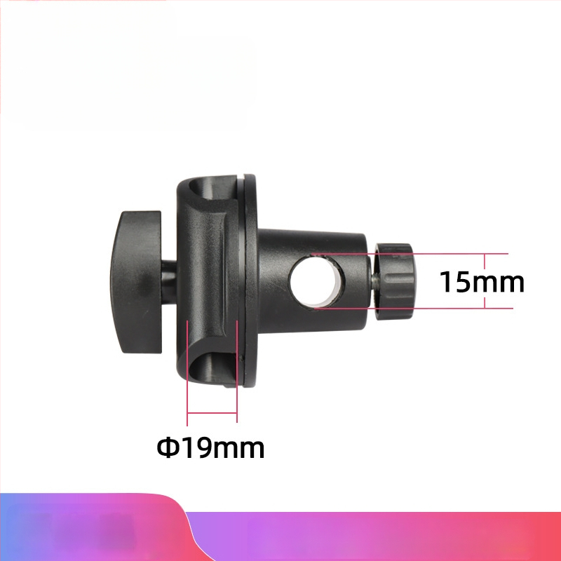 Suport fotografic pentru masă și podea – construcție din plastic și metal, sarcină maximă 6–10 kg, compatibil cu suporturi de podea și masă